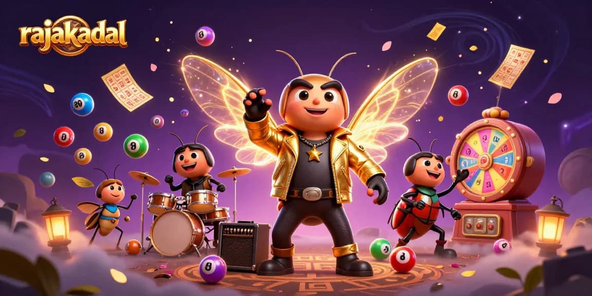 Menangkan jackpot di rajakadal dengan cicada rock star menyerang slot game yang berwarna-warni.