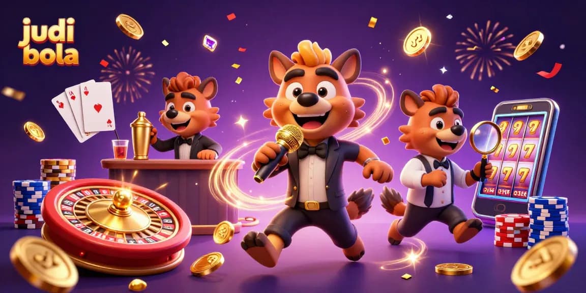 Win big with judi bola betting and enjoy casino thrills with colorful characters.