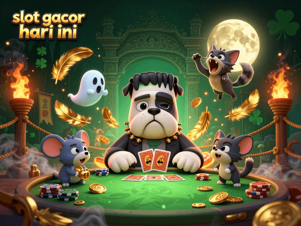 Experience thrilling gameplay with slot gacor hari ini featuring a colorful 3D casino scene.