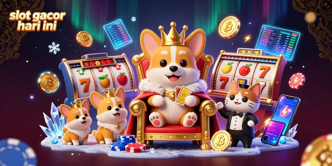 Menang besar dengan slot gacor hari ini melalui ilustrasi kasino 3D yang memukau dan interaktif.