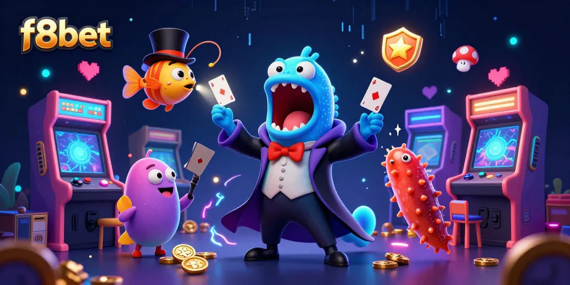 Experience the exciting world of f8bet with a magical underwater casino scene filled with vibrant elements.