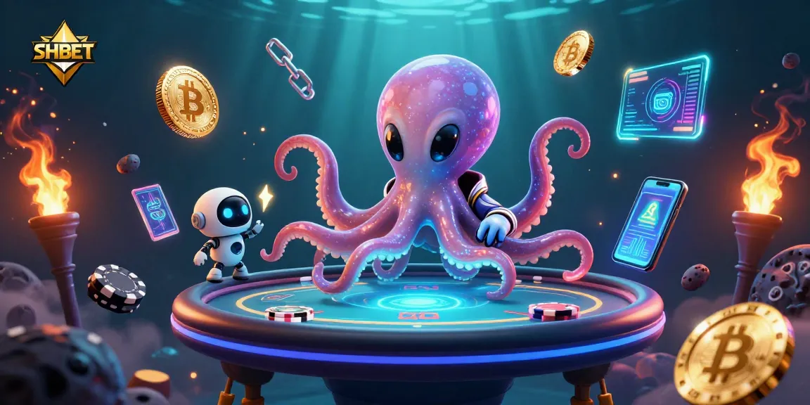 Engage with SHBET's thrilling gaming world dominated by vibrant characters and crypto elements.