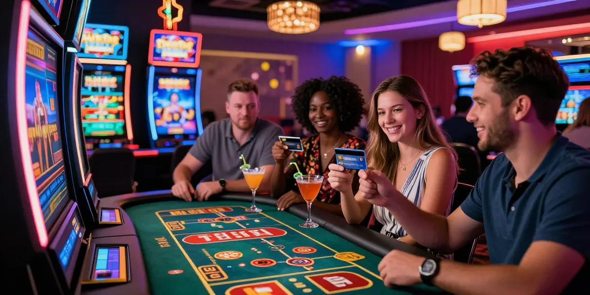 Visitors at a vibrant credit card casino enjoying games and promotions, reflecting the excitement at https://thebls.org.uk.