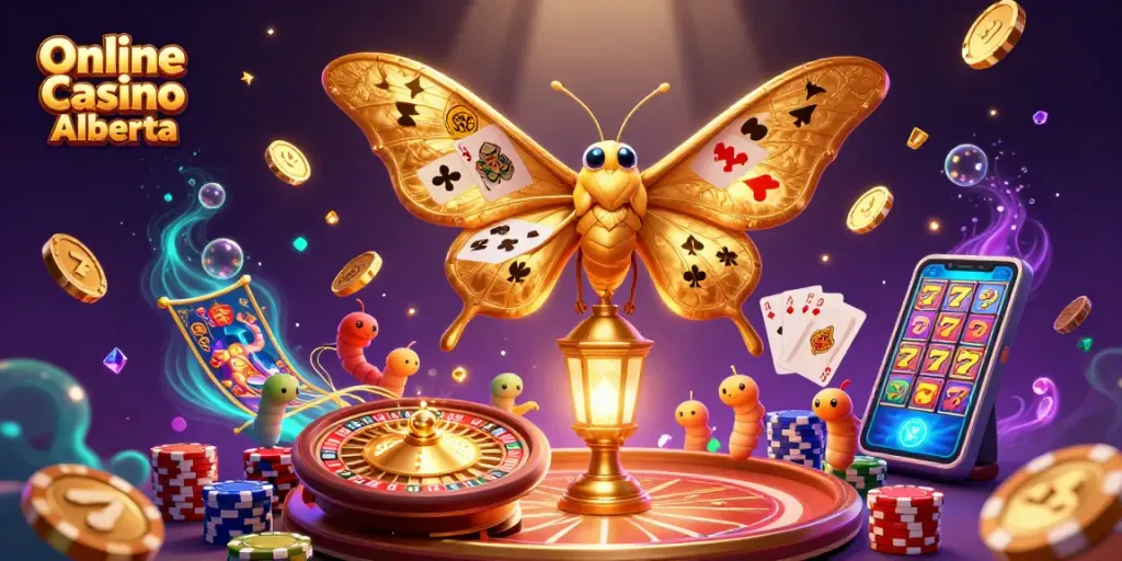 Experience thrilling action at Online Casino Alberta with vibrant 3D elements and majestic visuals.