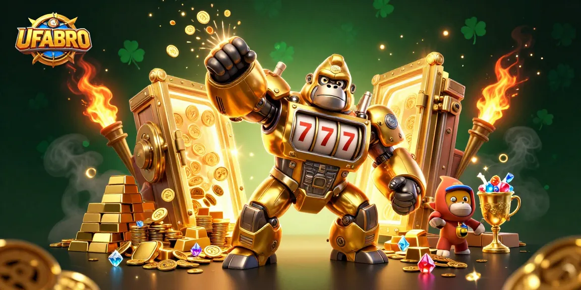 Experience the thrilling slots action at UFABRO with dazzling treasure and exciting game elements!