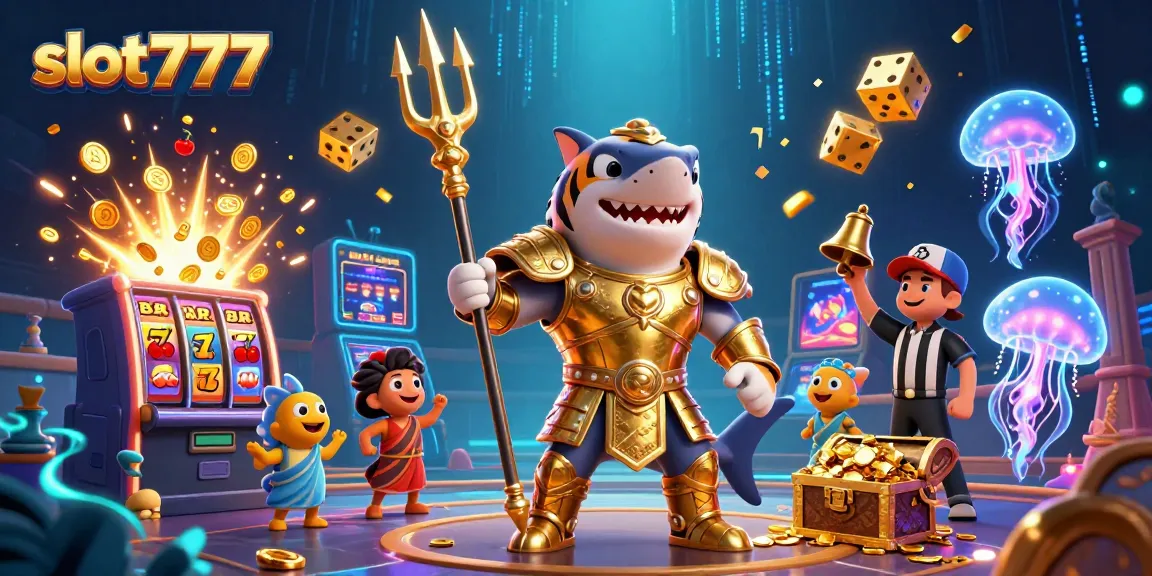 Menangkan jackpot dengan slot777 dalam ilustrasi kasino yang menakjubkan.
