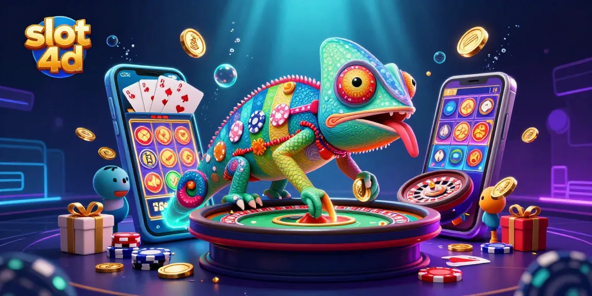 Experience thrilling gameplay with slot 4d in an ultra-detailed casino scene full of dynamic elements.