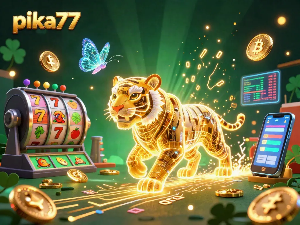 Experience thrilling gameplay on pika77 with vibrant slot machines and engaging casino elements.