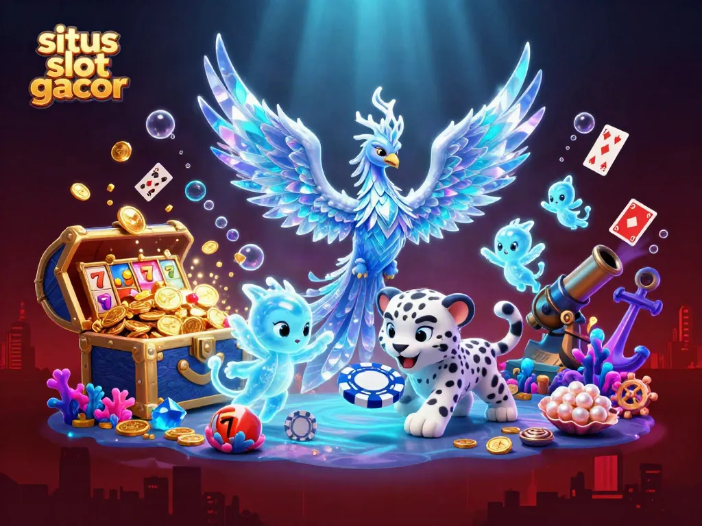 Engage with the exciting world of situs slot gacor through vibrant 3D imagery.