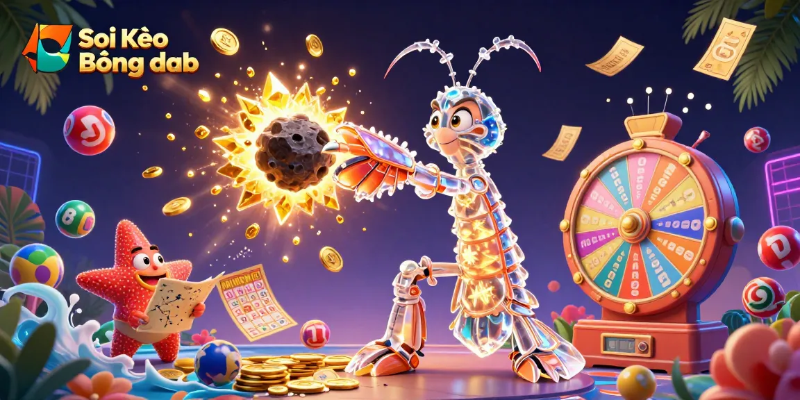 Soi Kèo Bóng Đá fantasy scene with vibrant elements and dynamic casino action.