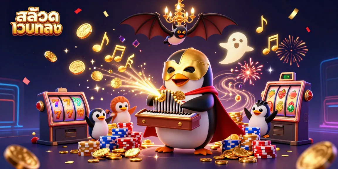 เล่นสล็อตเว็บตรงและลุ้นรางวัลใหญ่ในภาพการ์ตูน 3D สีสันสดใส