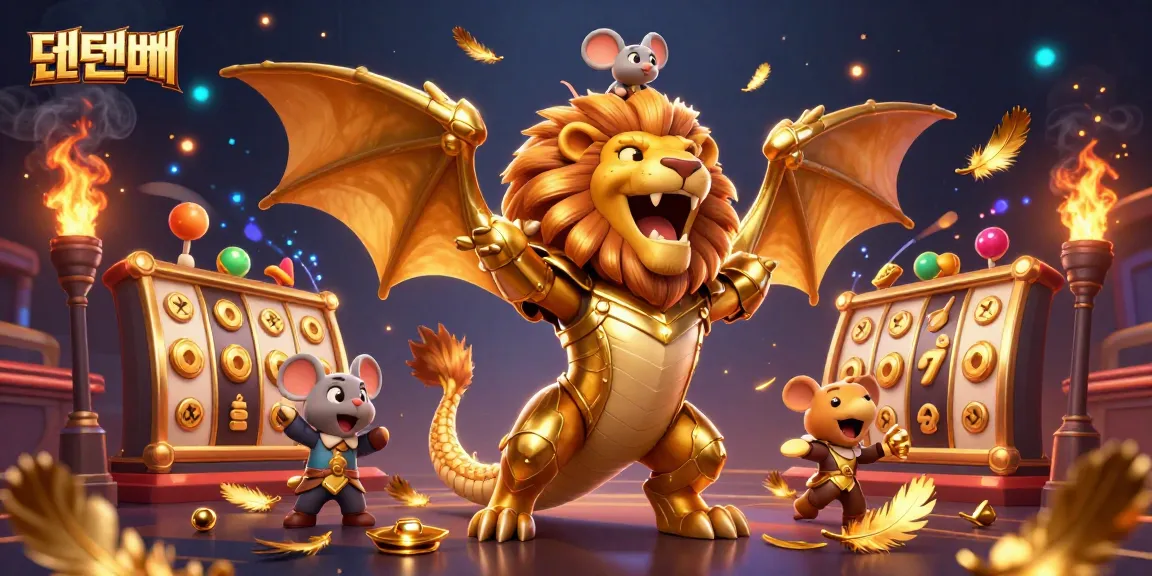 Experience exciting wins at 텐텐벳 with dynamic slot games, vibrant colors, and immersive casino atmosphere.
