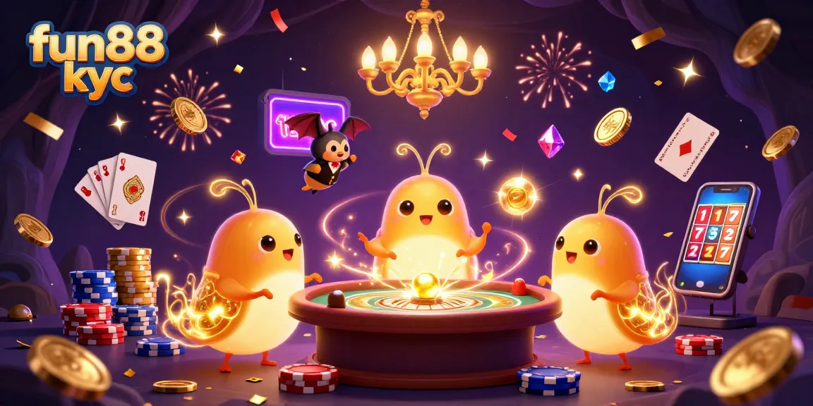 Khám phá trải nghiệm thú vị cùng fun88 kyc tại casino với những biểu tượng may mắn và trò chơi hấp dẫn.