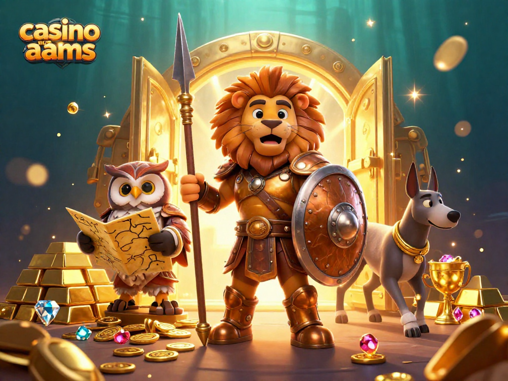 Gioca ai migliori giochi nei casino non aams e scopri tesori nascosti in un'illustrazione vibrante.