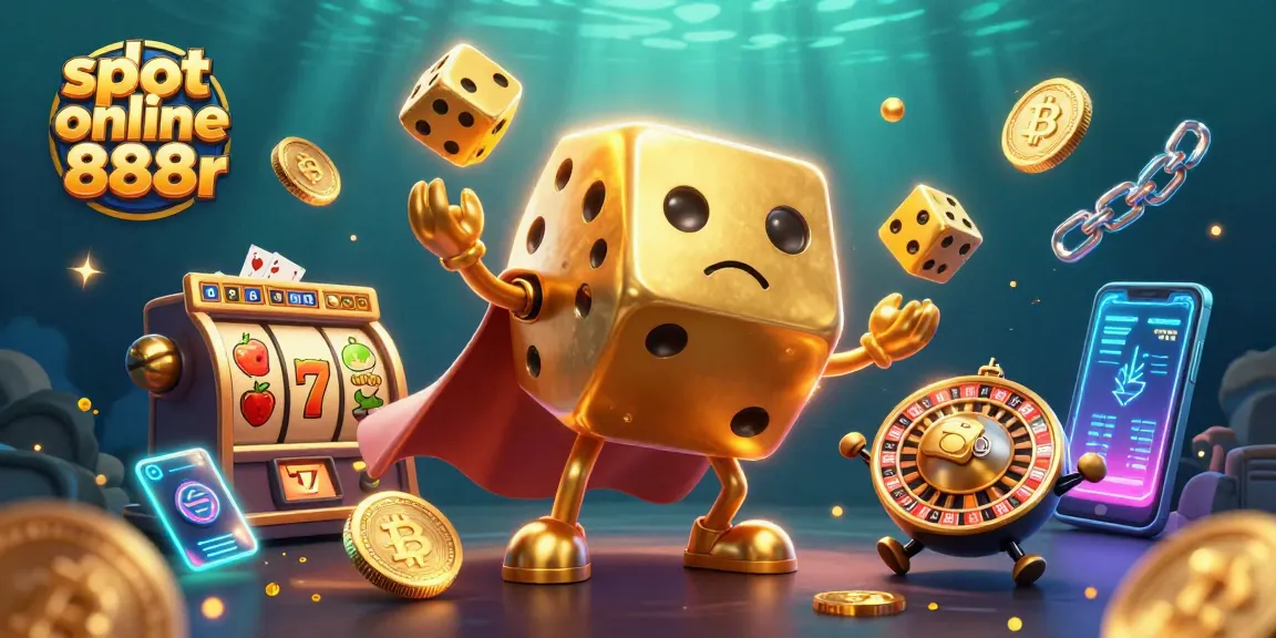 Spin to win with slot online 888r featuring vibrant slot reels and dynamic casino elements.