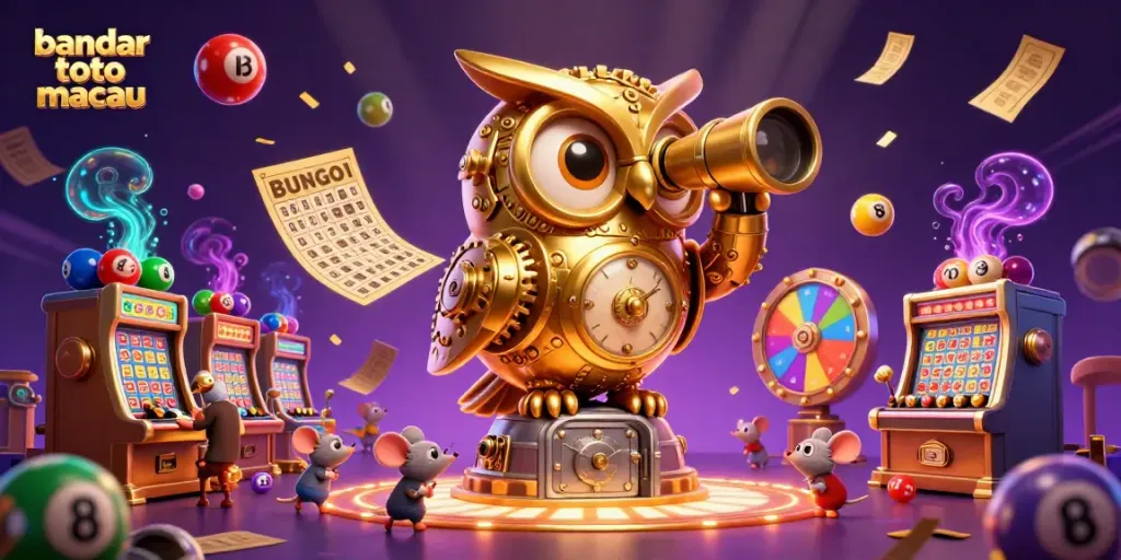 Bermain bandar toto macau dengan karakter unik dan elemen permainan yang dinamis di kasino.