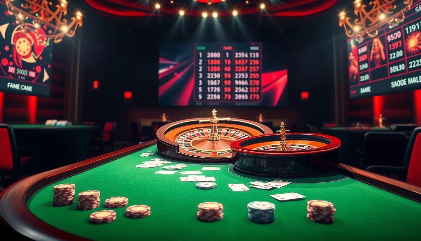 Join the thrilling action at luxury138 with a stunning roulette wheel and vibrant casino atmosphere.