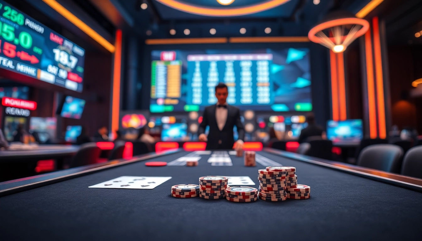 에볼루션 라이브 카지노 테이블에서 딜러가 카드를 다루는 모습