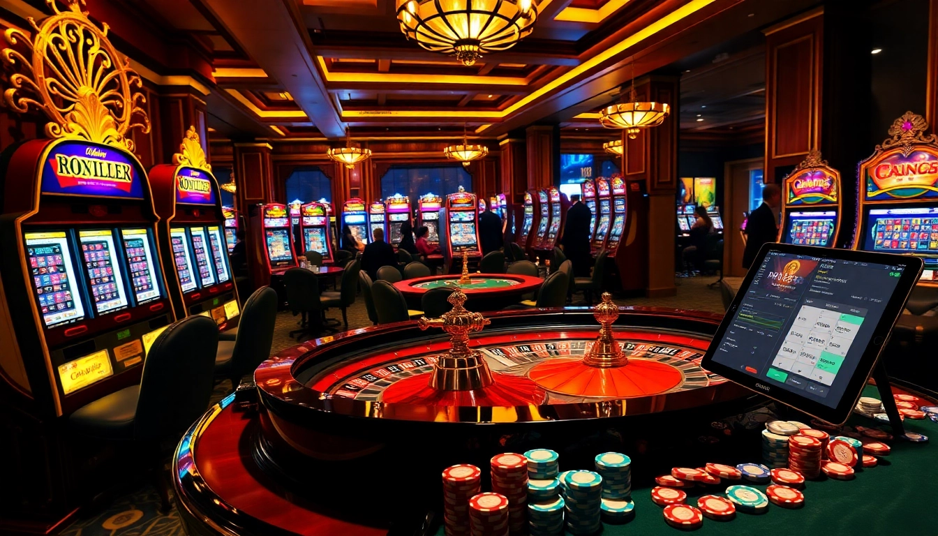 Engage in thrilling gameplay at bro138 with luxurious slot machines and a vibrant casino atmosphere.