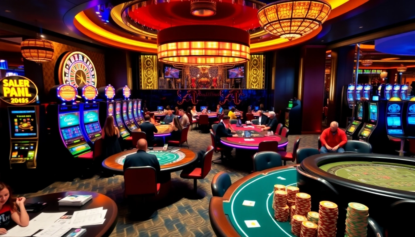 Experience the excitement of gaming at mu88 com with vibrant casino visuals.
